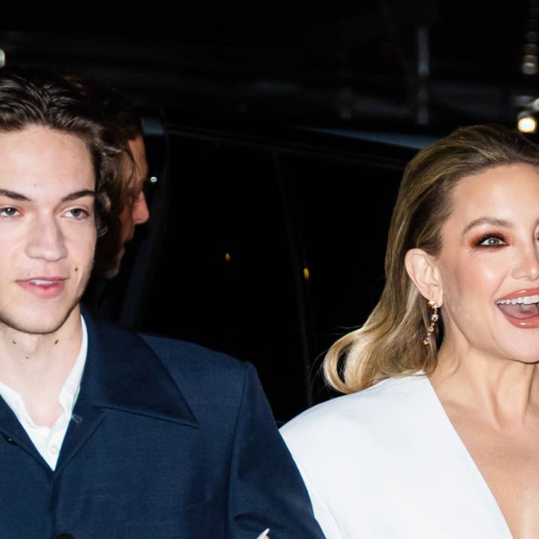 Goldie Hawn's grandson supports mom Kate Hudson in the sweetest way during special gala
