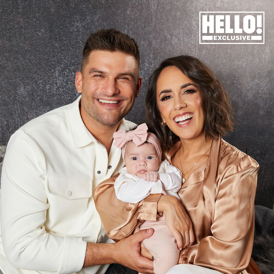Janette Manrara and Aljaz Skorjanec tease exciting news alongside baby Lyra