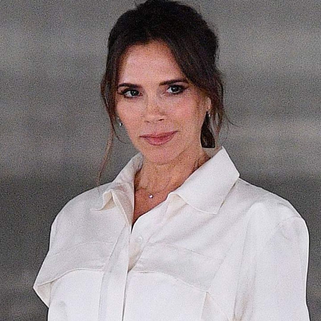 Victoria Beckham's monochrome outfit is the star of London Fashion Week