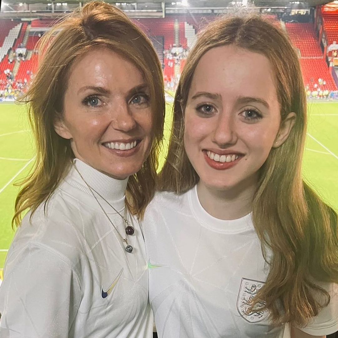 Geri Halliwell-Horner's daughter Bluebell, 17, is her double in cute family photos