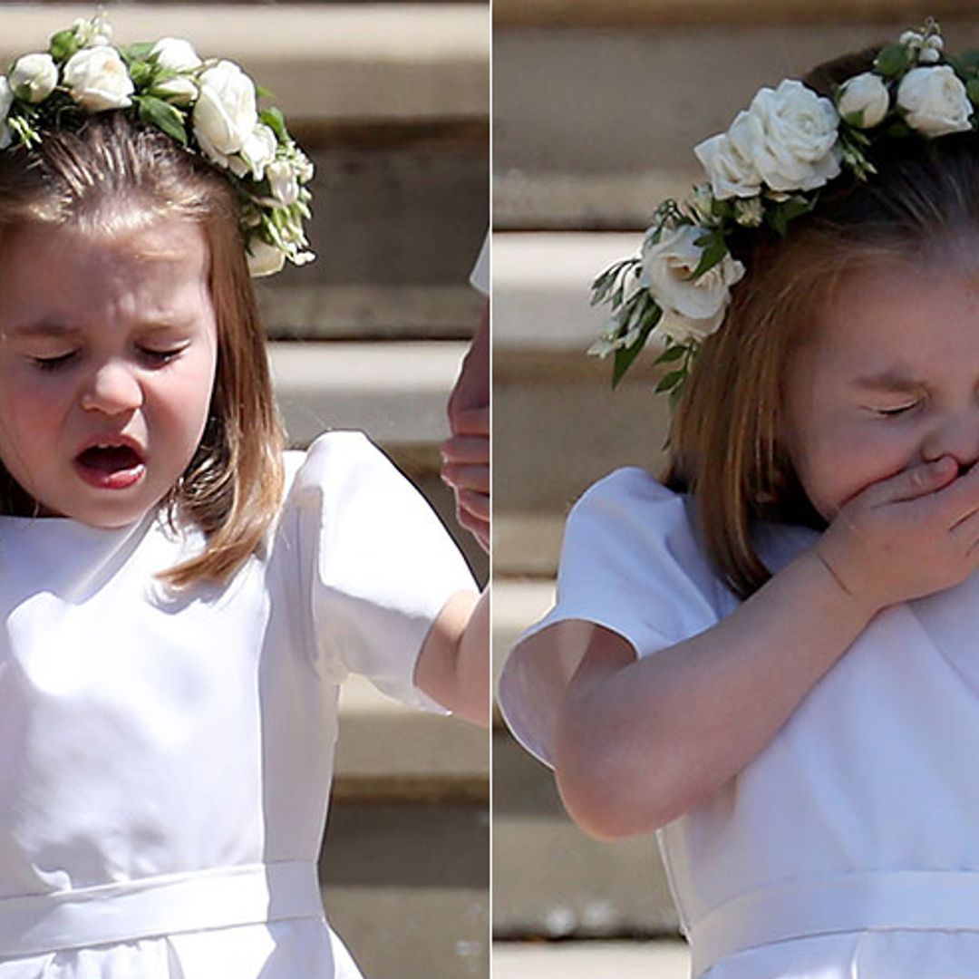 Princess Charlotte sneezing is the cutest clip you'll see today - video