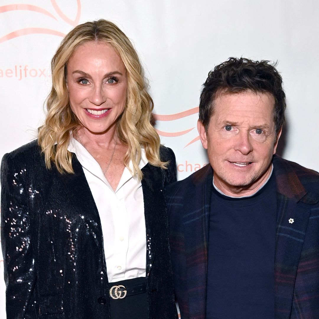 Michael J. Fox and Tracy Pollan's twin daughters are so grown up in unseen birthday photos from famous parents