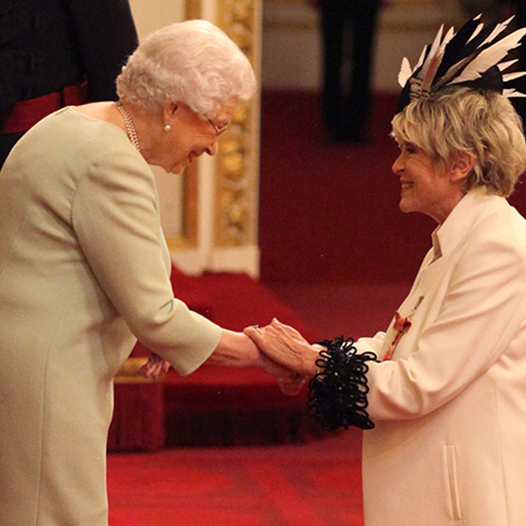 Gloria Hunniford receives OBE from the Queen