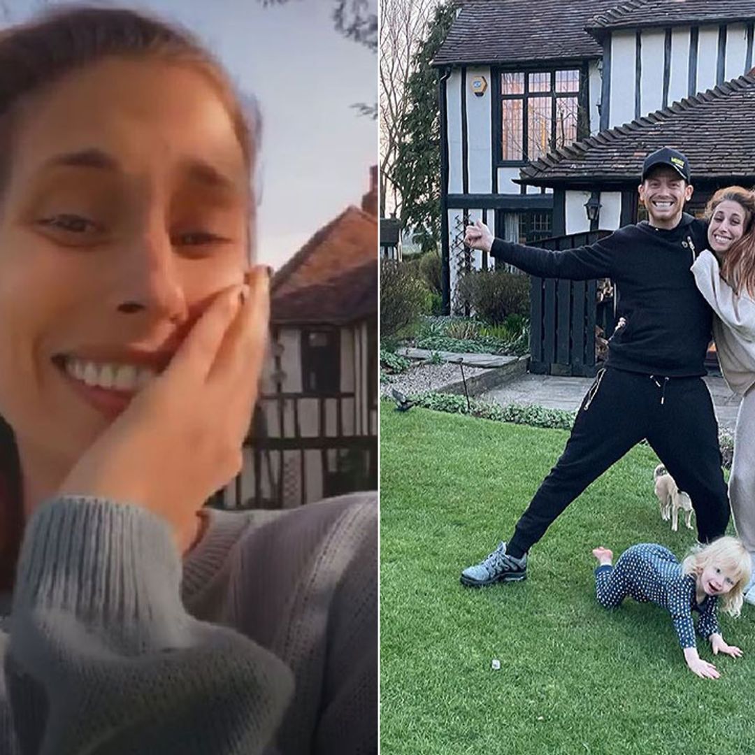 Stacey Solomon completely transforms garden bench with this clever cleaning hack
