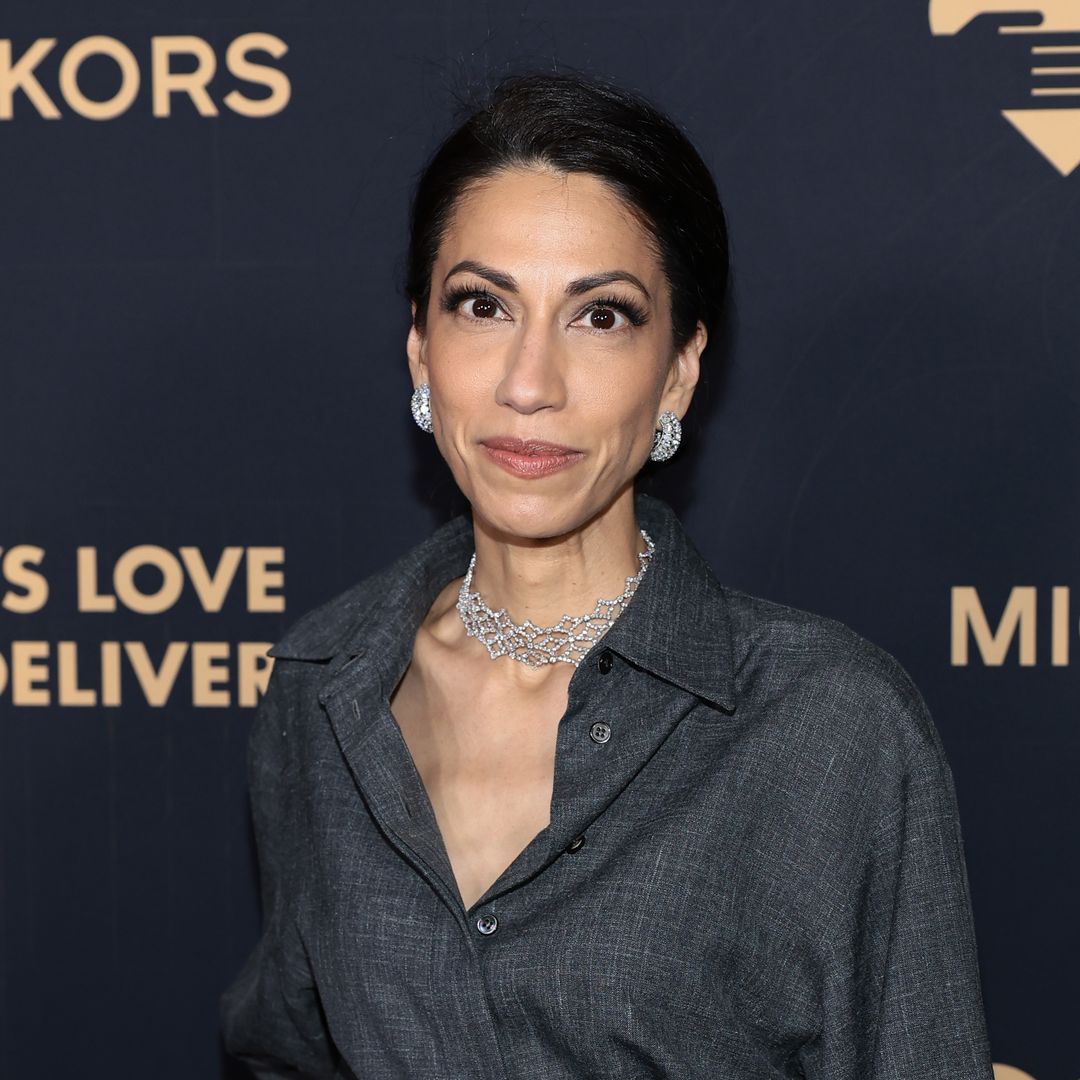 Huma Abedin flashes huge engagement ring in latest outing