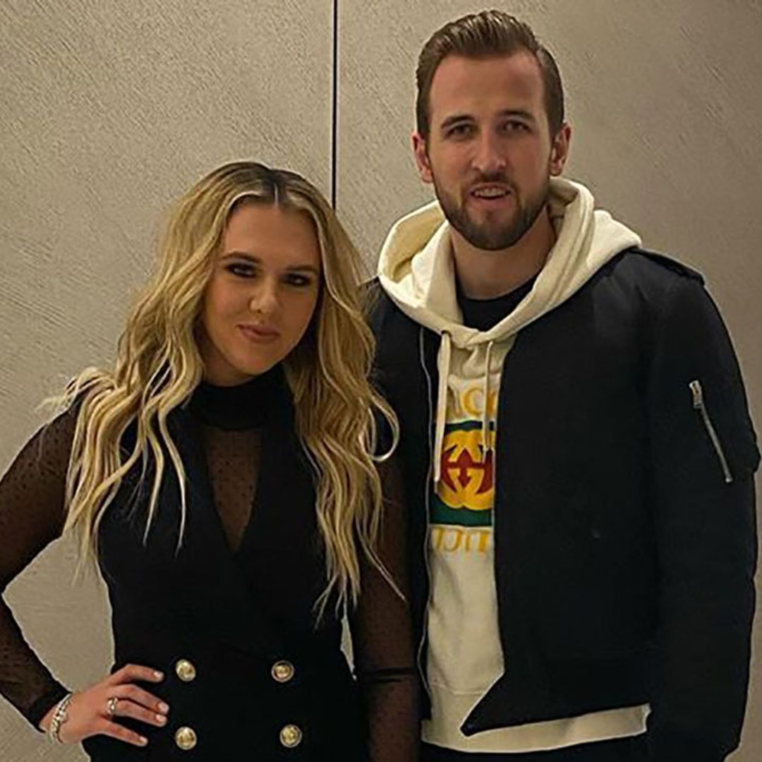 Harry Kane shares incredibly rare photo of his daughters in adorable £9 M&S matching dresses