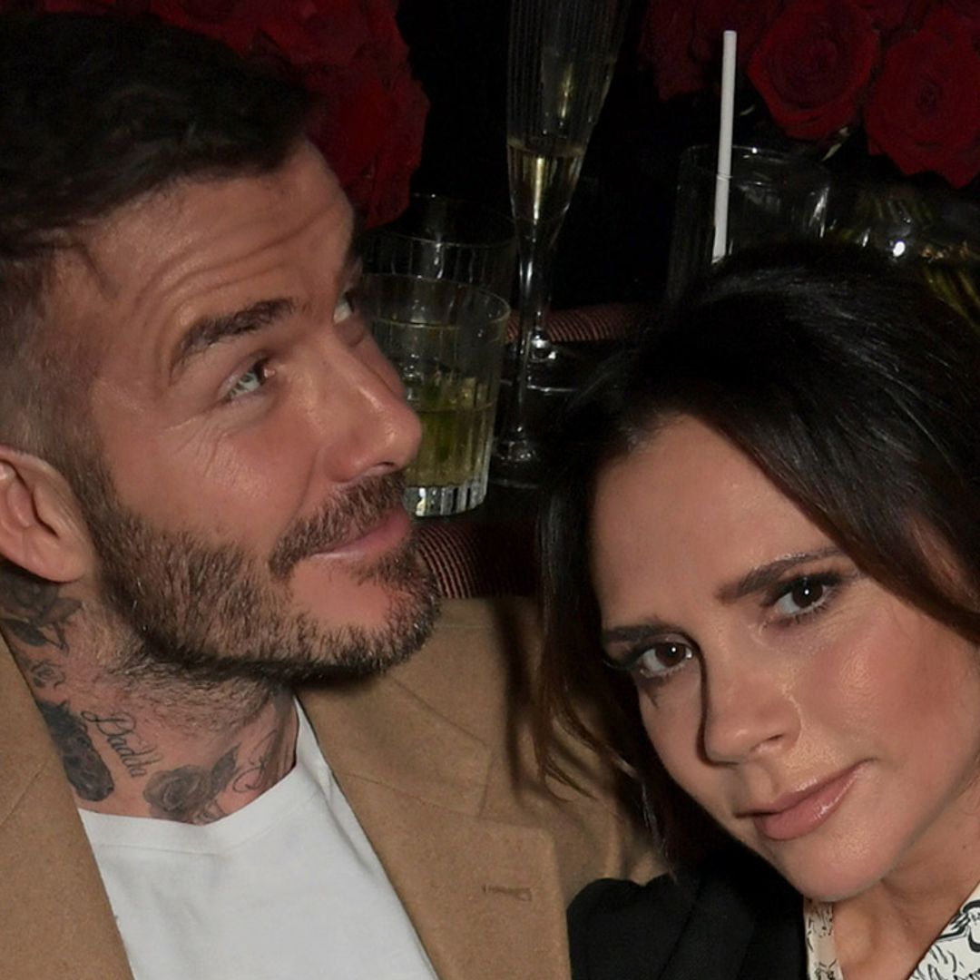 Victoria Beckham surprises in slinky dress - and her bag has most heartfelt link to David