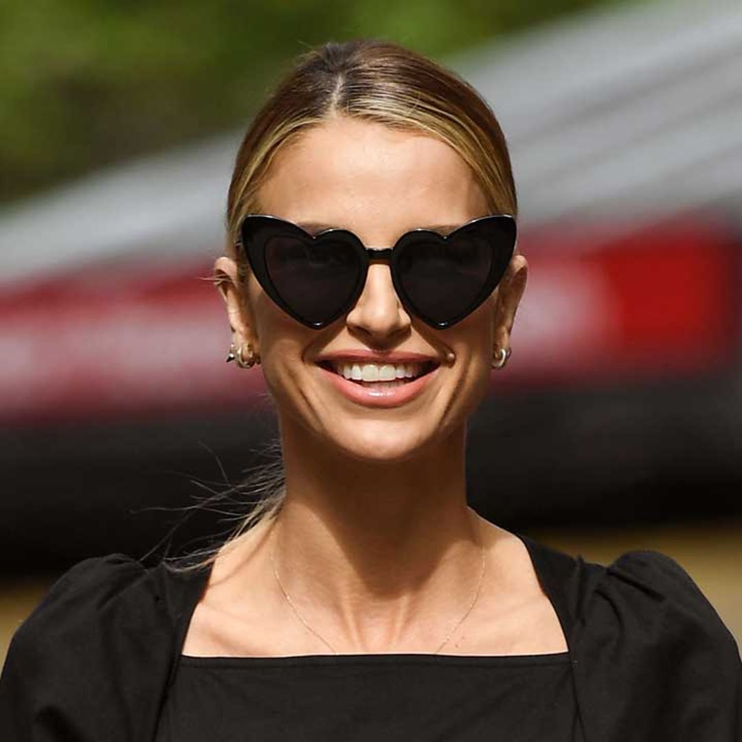 Vogue Williams in tears after emotional return to Ireland