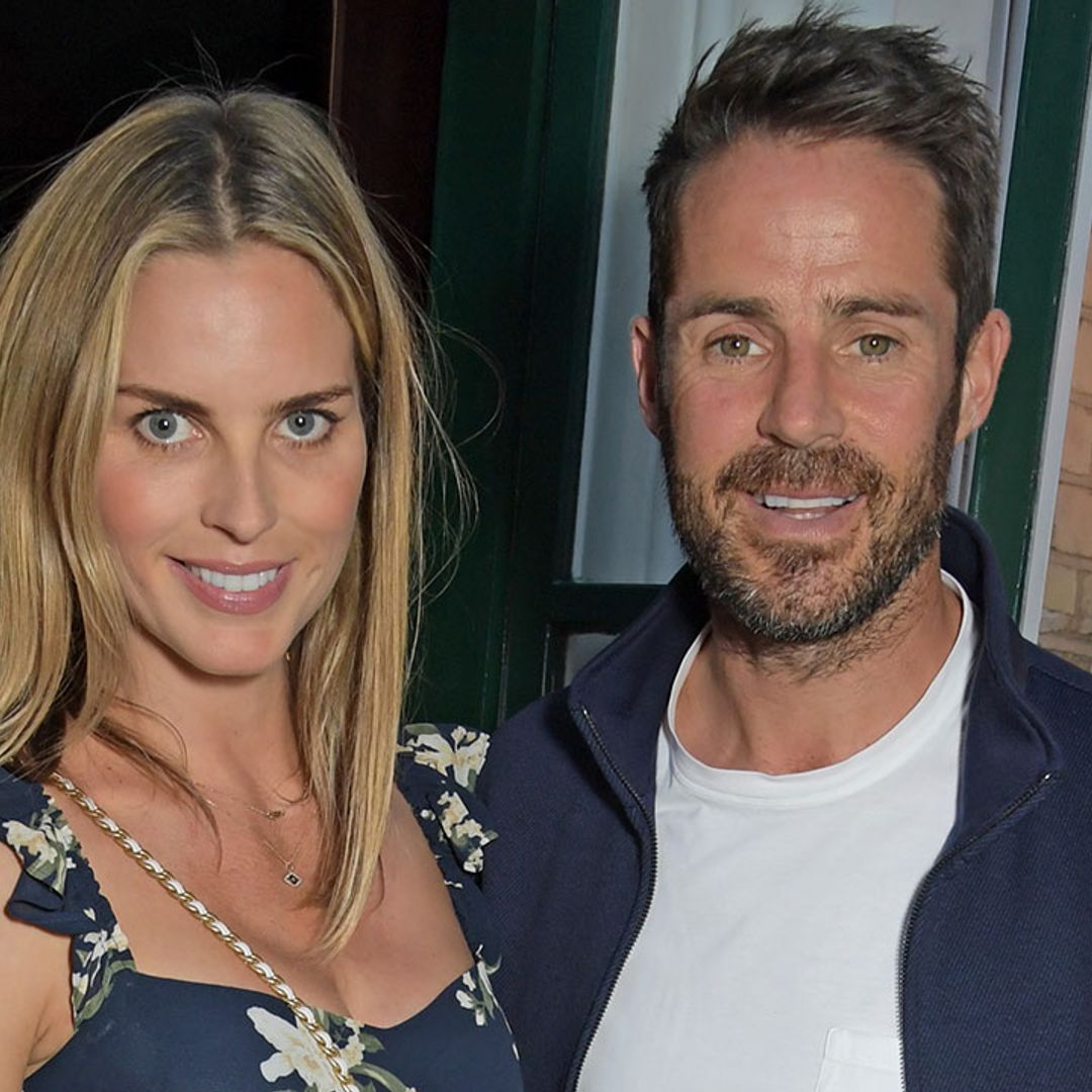 Jamie Redknapp and pregnant girlfriend Frida Andersson joined by sons on date night at Wembley