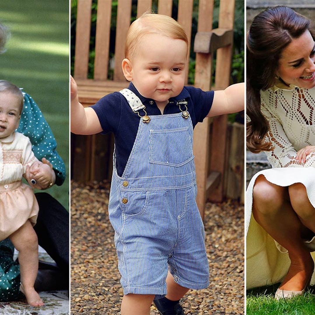 10 cute royal babies learning to walk: Prince George, Princess Charlotte & more