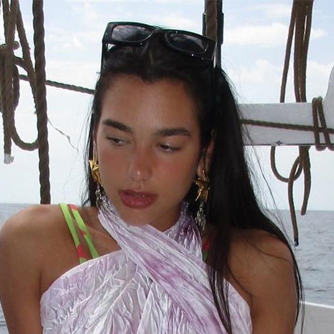 Dua Lipa and bikini-clad girlfriends make temperatures rise during lavish yacht party