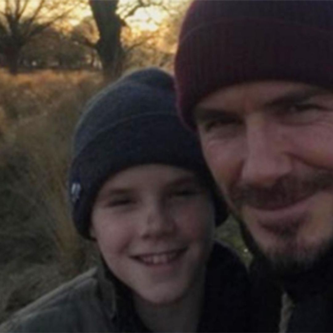 Cruz and David Beckham show off their singing voices in sweet Instagram video