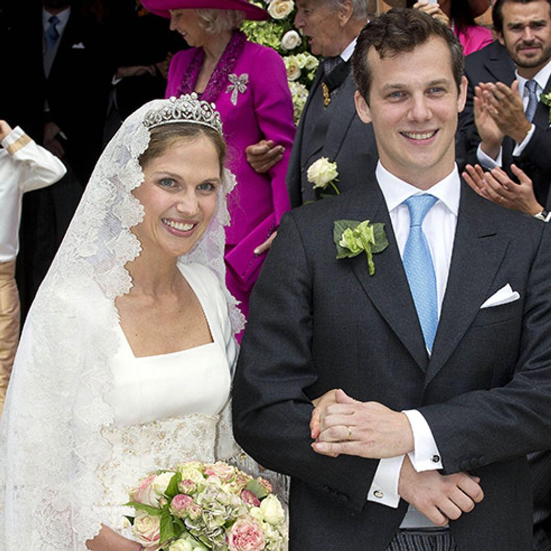 A princess got married this weekend - and the dress was magical...