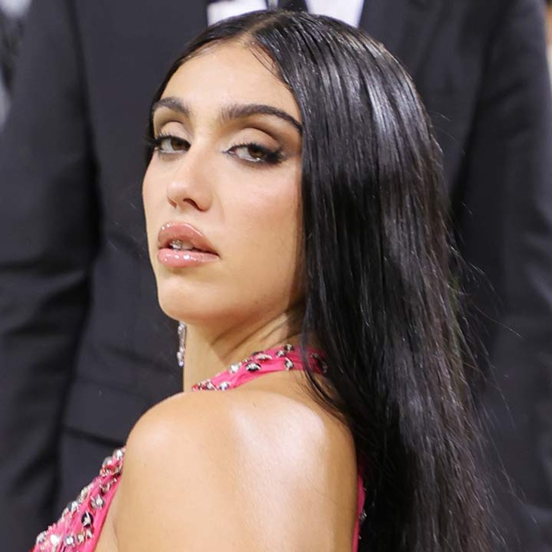 Lourdes Leon commands attention in latex lingerie and thigh-high boots