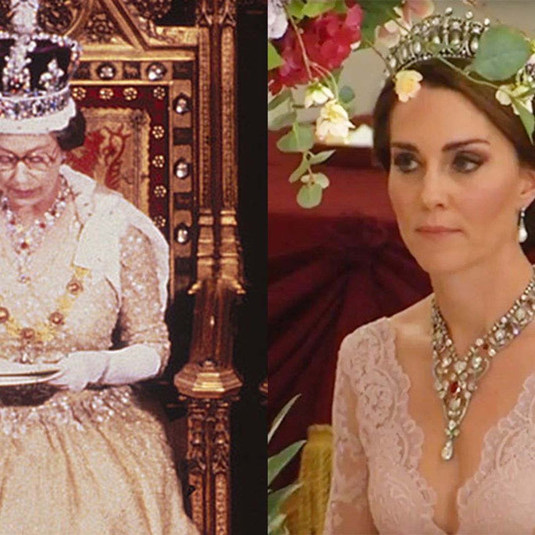 Kate Middleton jewelry: The pieces she has borrowed from Queen Elizabeth II