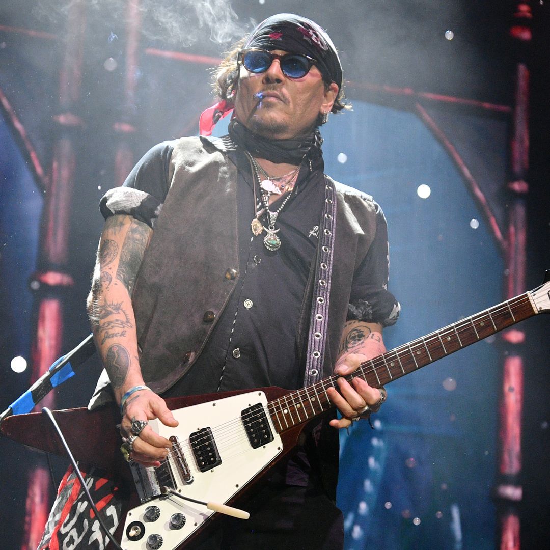 Johnny Depp shocks fans with surprise live tribute to Ozzy Ozbourne with Alice Cooper