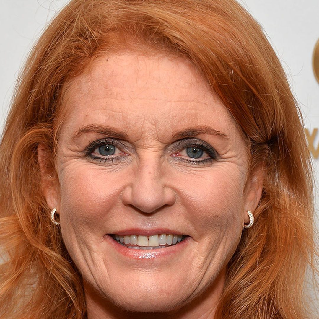 Sarah Ferguson just wore her most extravagant headpiece to date
