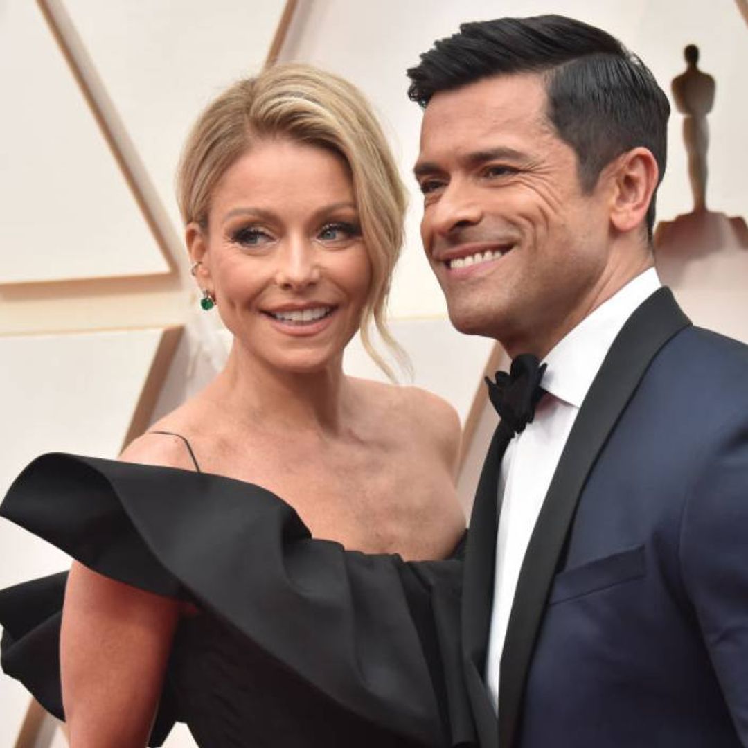 Kelly Ripa dances in her show-stopping kitchen and you won't believe how clean it is