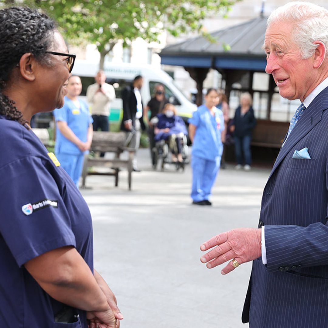 Prince Charles personally thanks hospital staff who treated Prince Philip