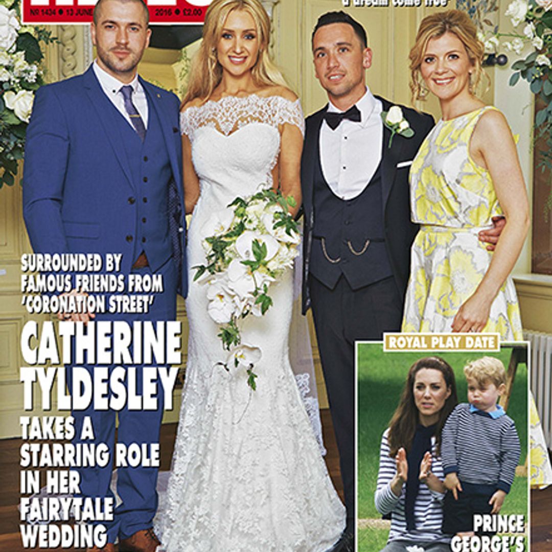 Exclusive: Catherine Tyldesley shares more special moments from her wedding
