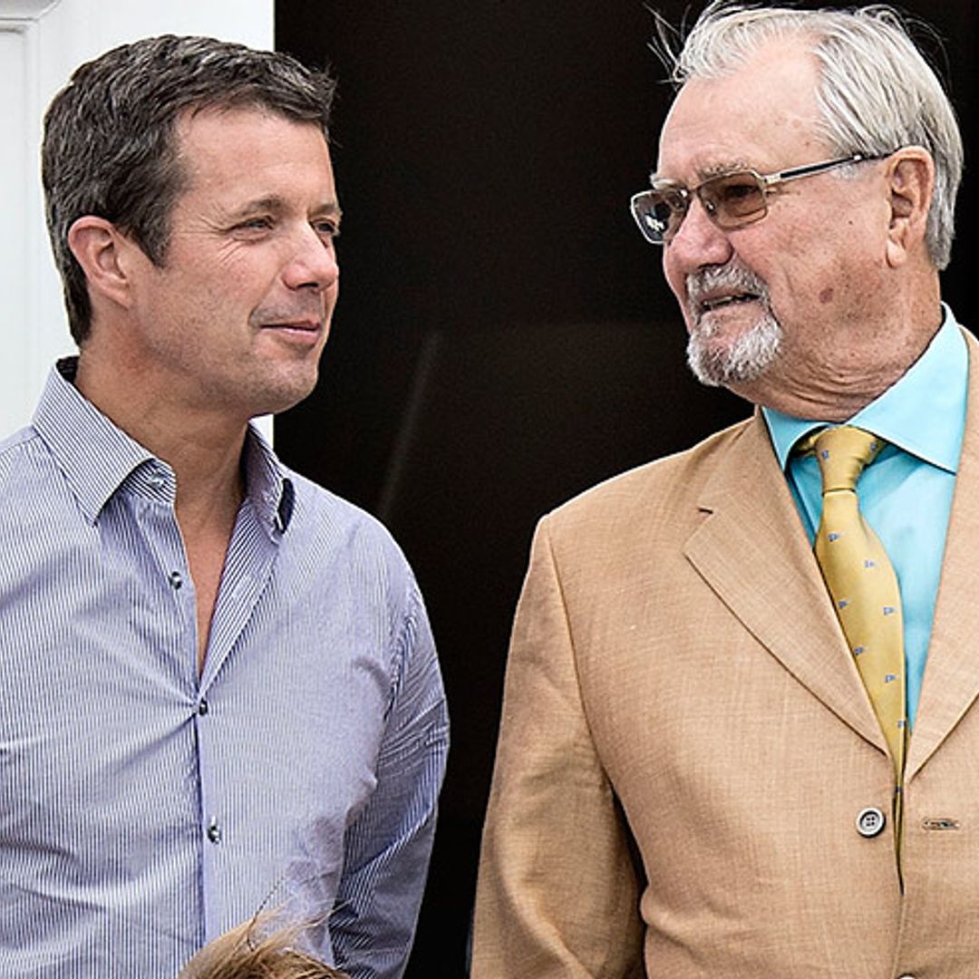 Prince Frederik visits his father Prince Henrik in hospital after condition worsens