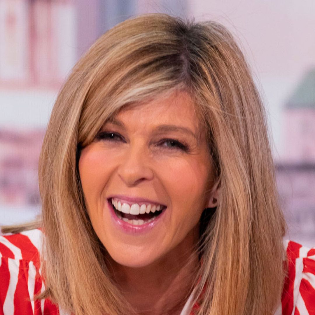 Kate Garraway's gorgeous flared trousers make her look so tall - and we're in love