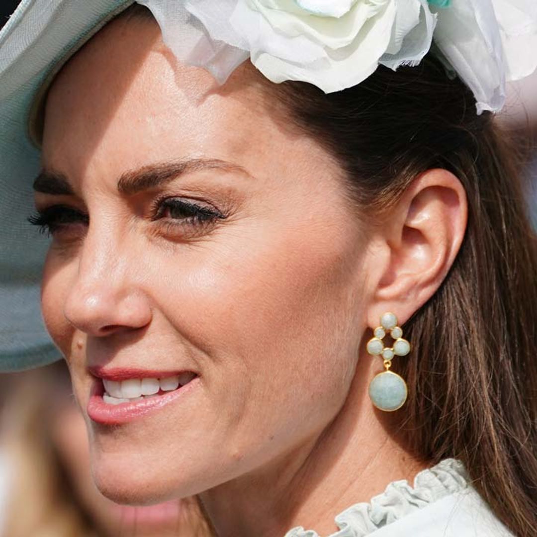 Kate Middleton's aquamarine earrings have a subtle special meaning