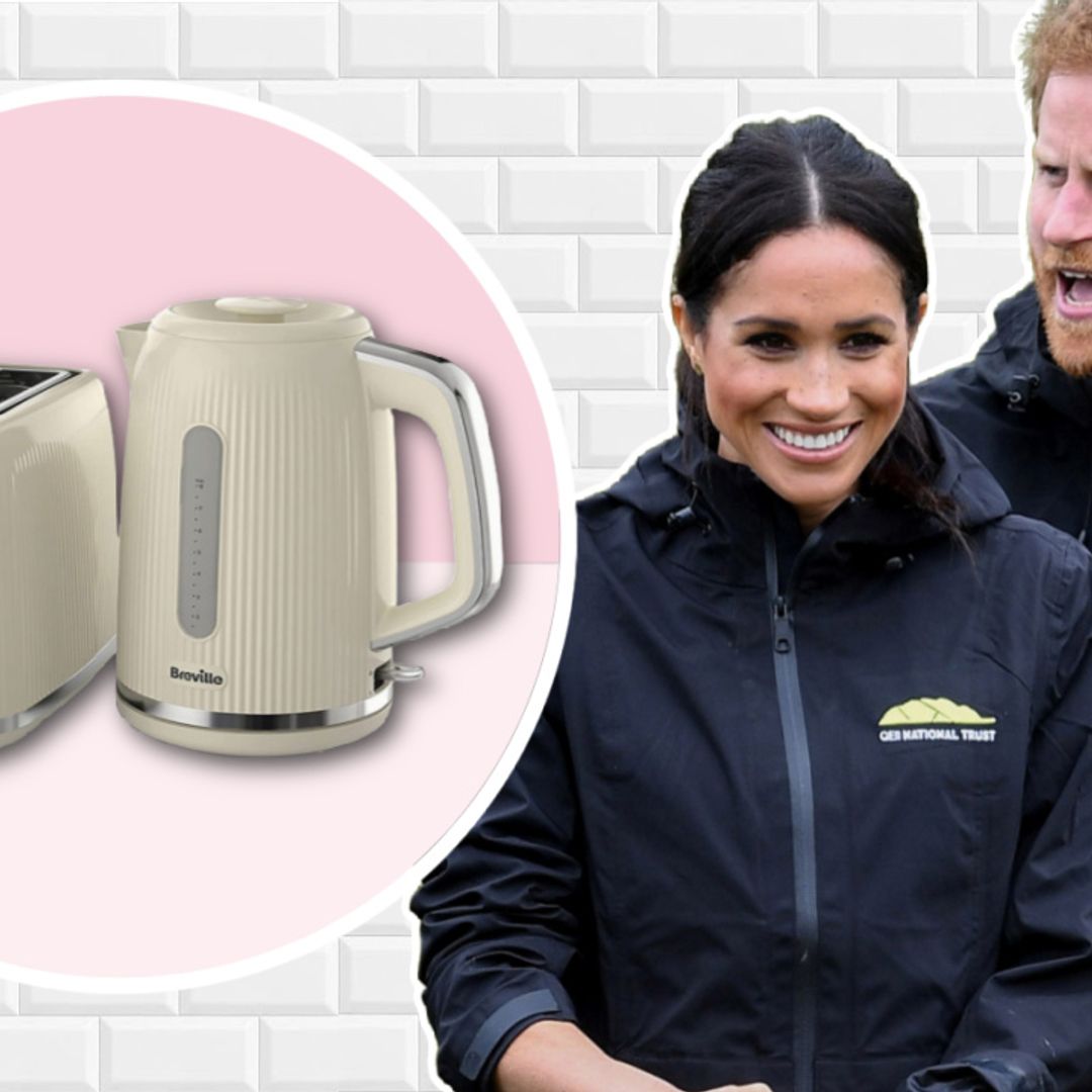 Prince Harry and Meghan Markle's toaster and kettle set is in the Amazon sale
