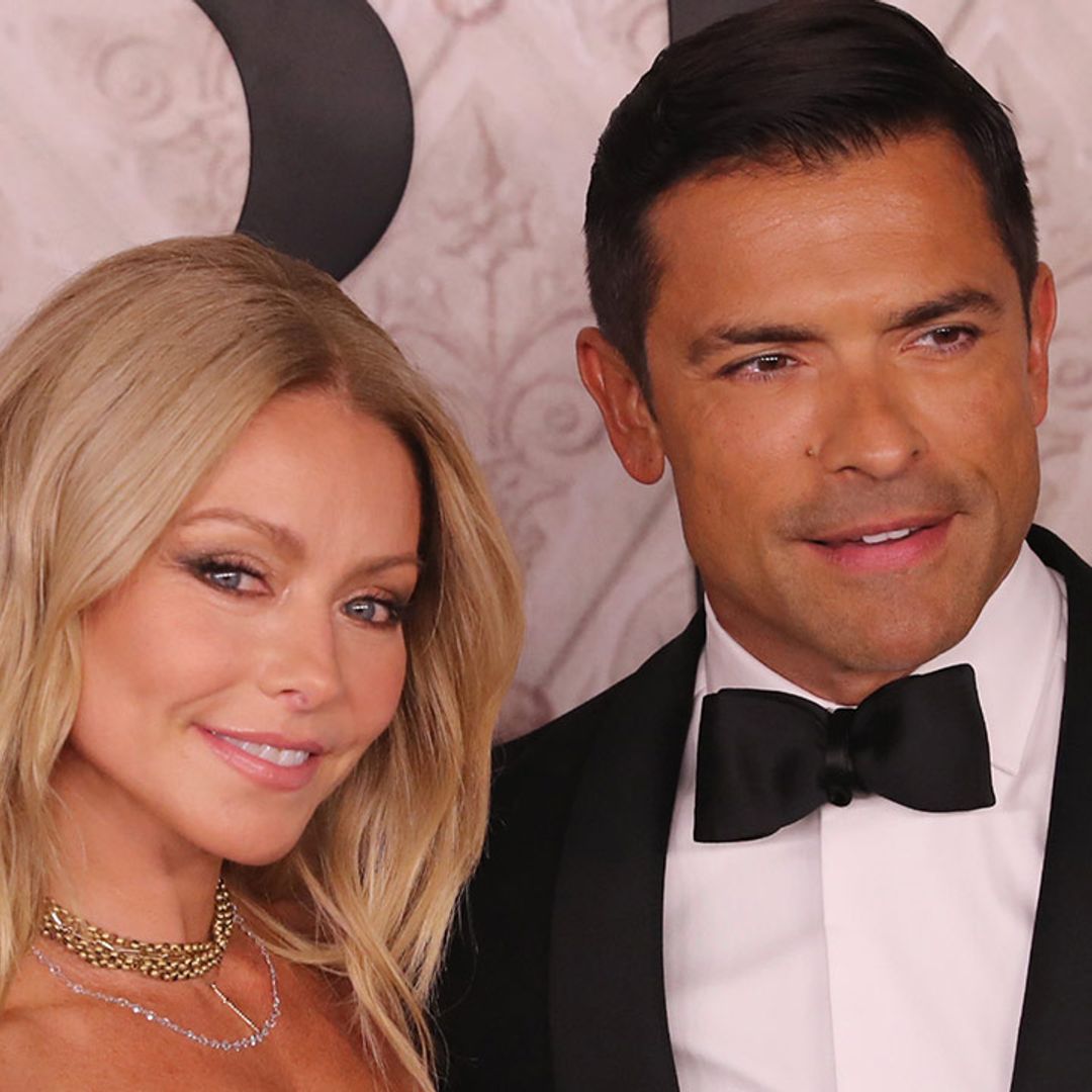 Kelly Ripa stuns in yellow one piece - and husband Mark approves