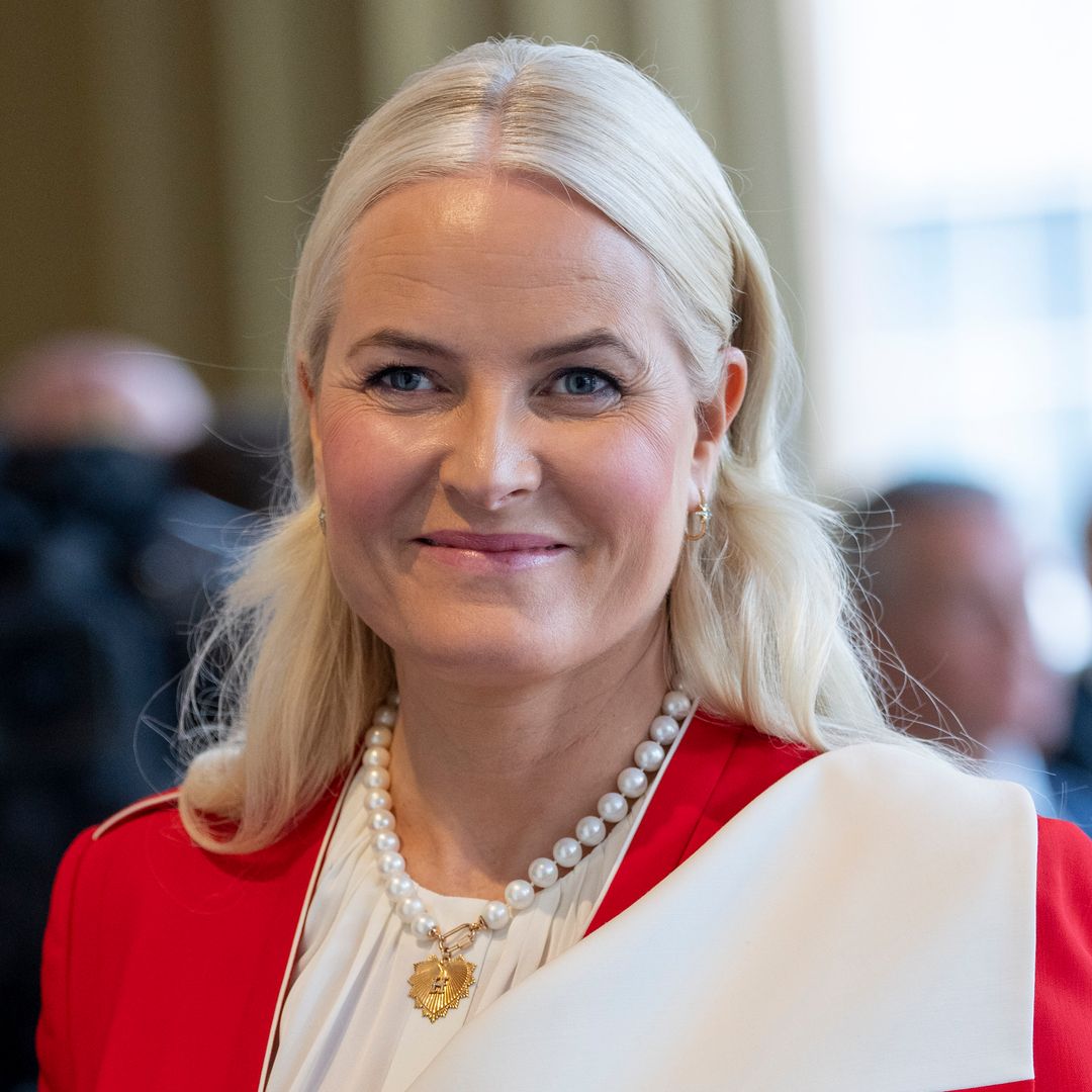 Crown Princess Mette-Marit looks radiant for glamorous tiara outing post sick leave