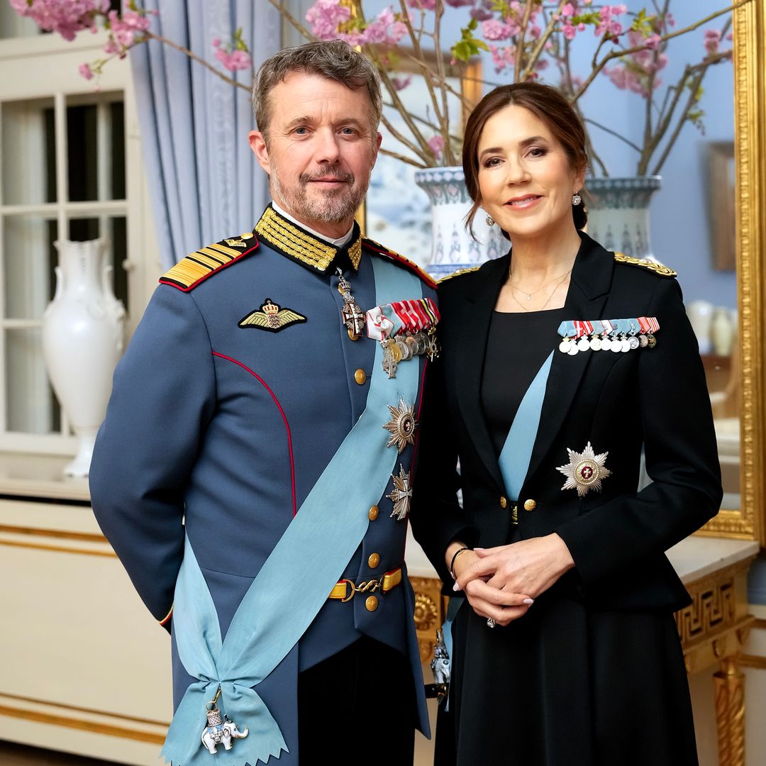 King Frederik and Queen Mary make glamorous appearance as they mark royal first