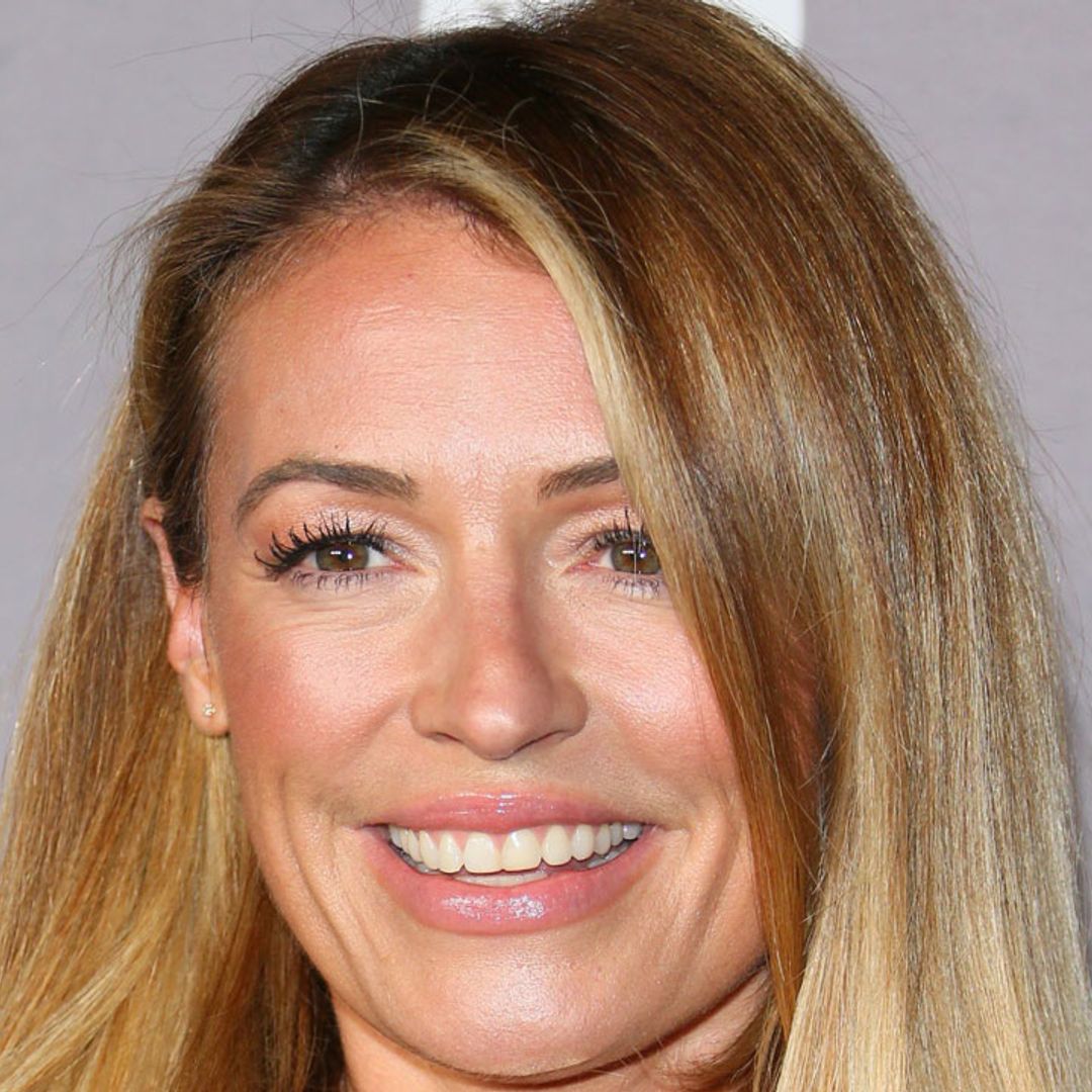 Cat Deeley looks sensational in stripes for new TV appearance