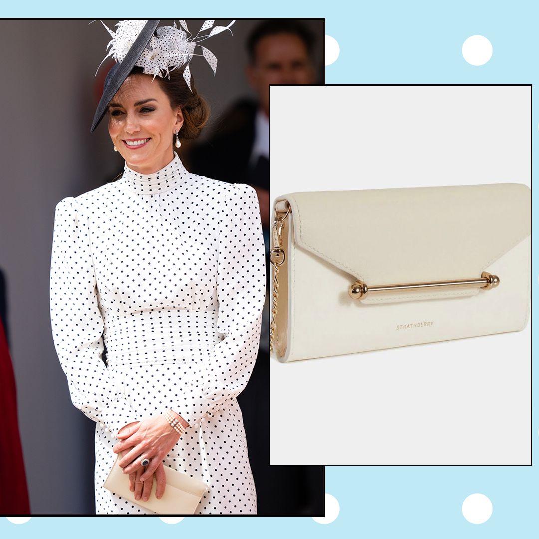 Princess Kate's stunning new clutch bag would get Meghan Markle's seal of approval