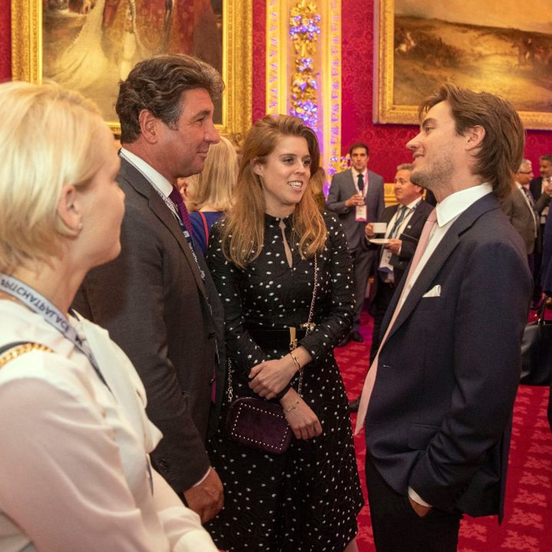 Princess Beatrice and boyfriend Edoardo Mapelli Mozzi join Prince Andrew at St James' Palace for royal event