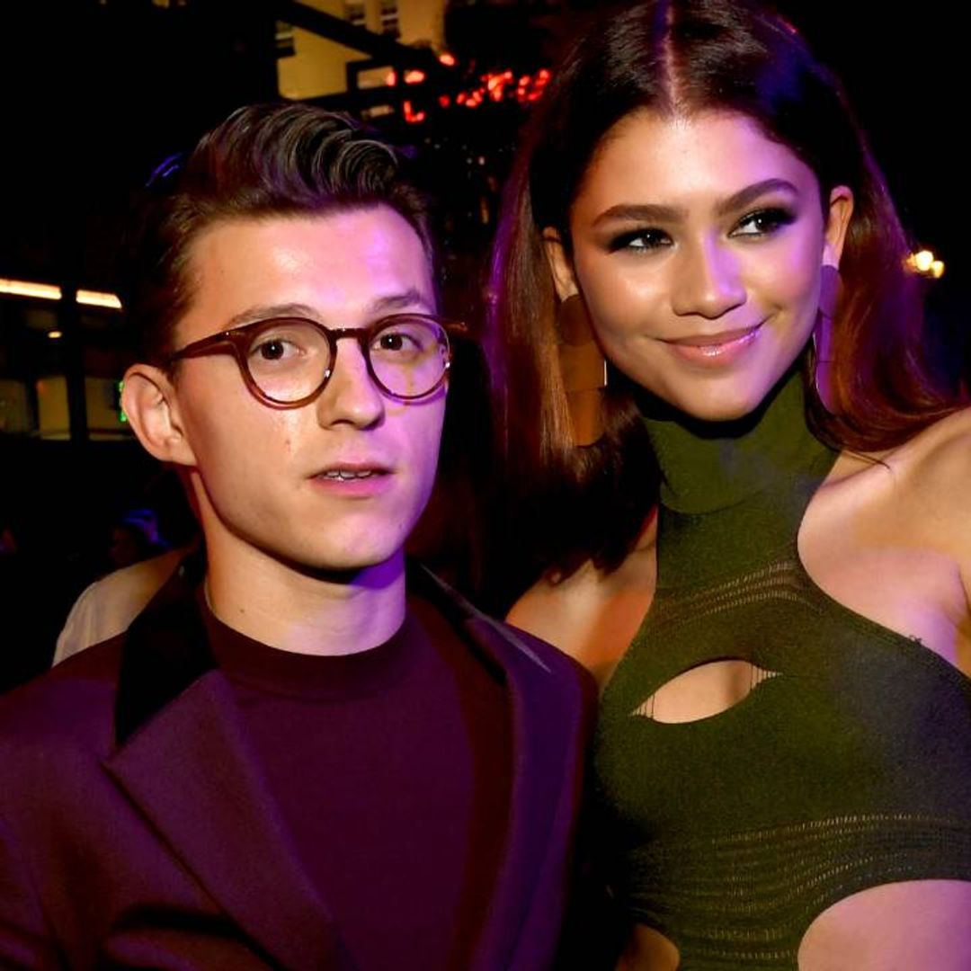 Zendaya cozies up with Tom Holland in a dreamy dress you can’t miss