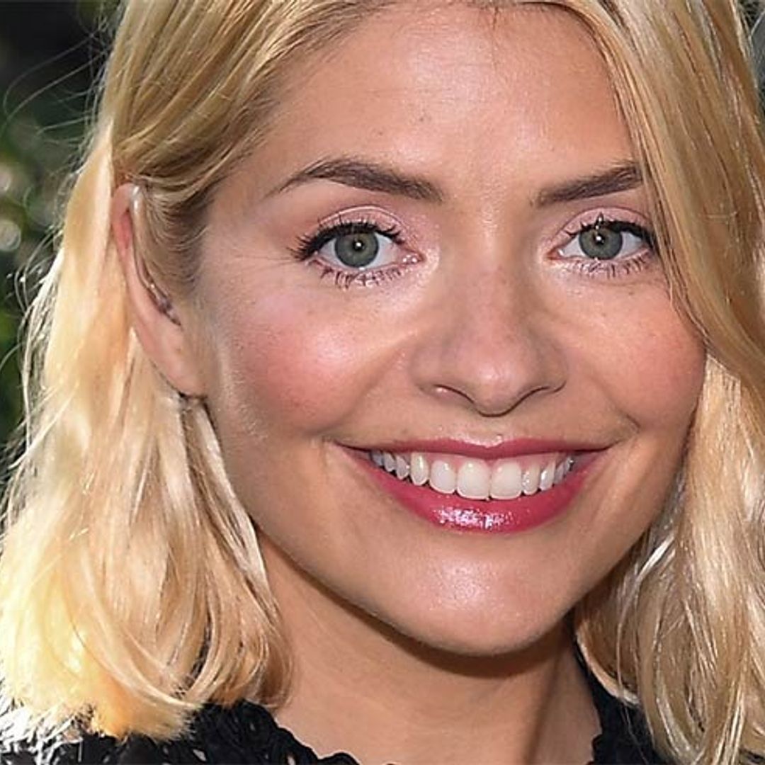 Holly Willoughby looks gorgeous in a sheer white lacy dress on I'm A Celebrity… Get Me Out of Here!