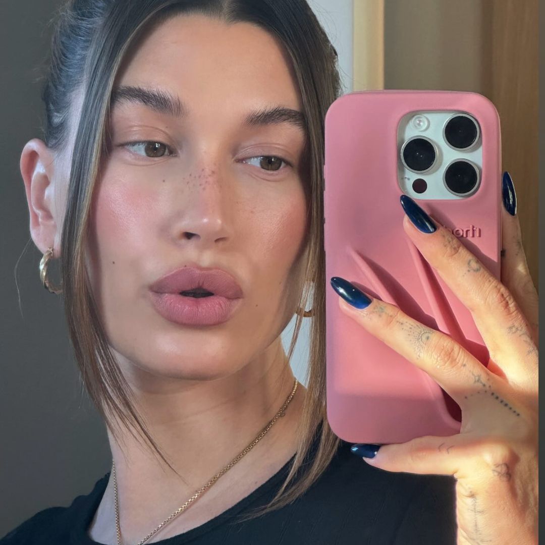 Hailey Bieber's radiant skin secret is a pink $6 'glow mask' you can shop on Amazon