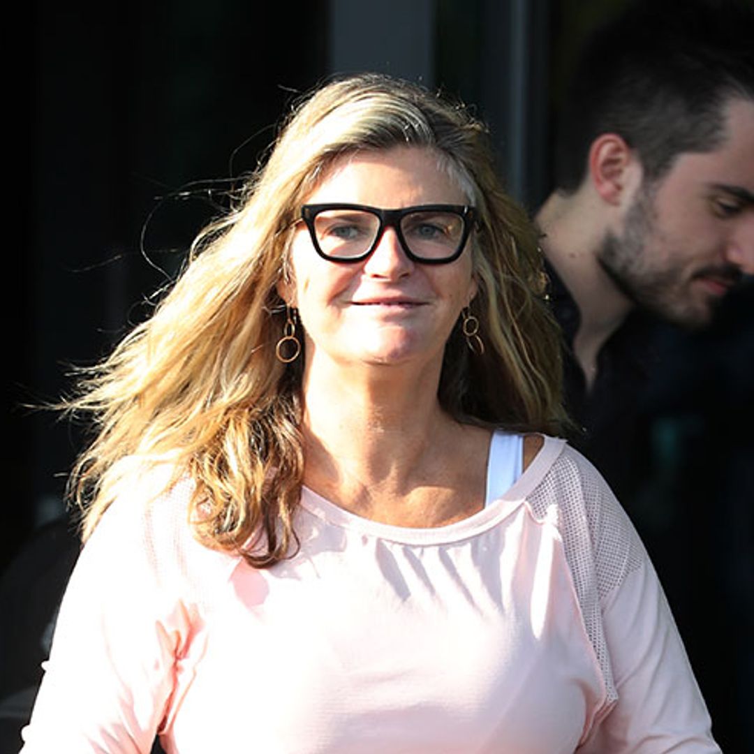 Fans rally around Susannah Constantine as she injures herself before first live show