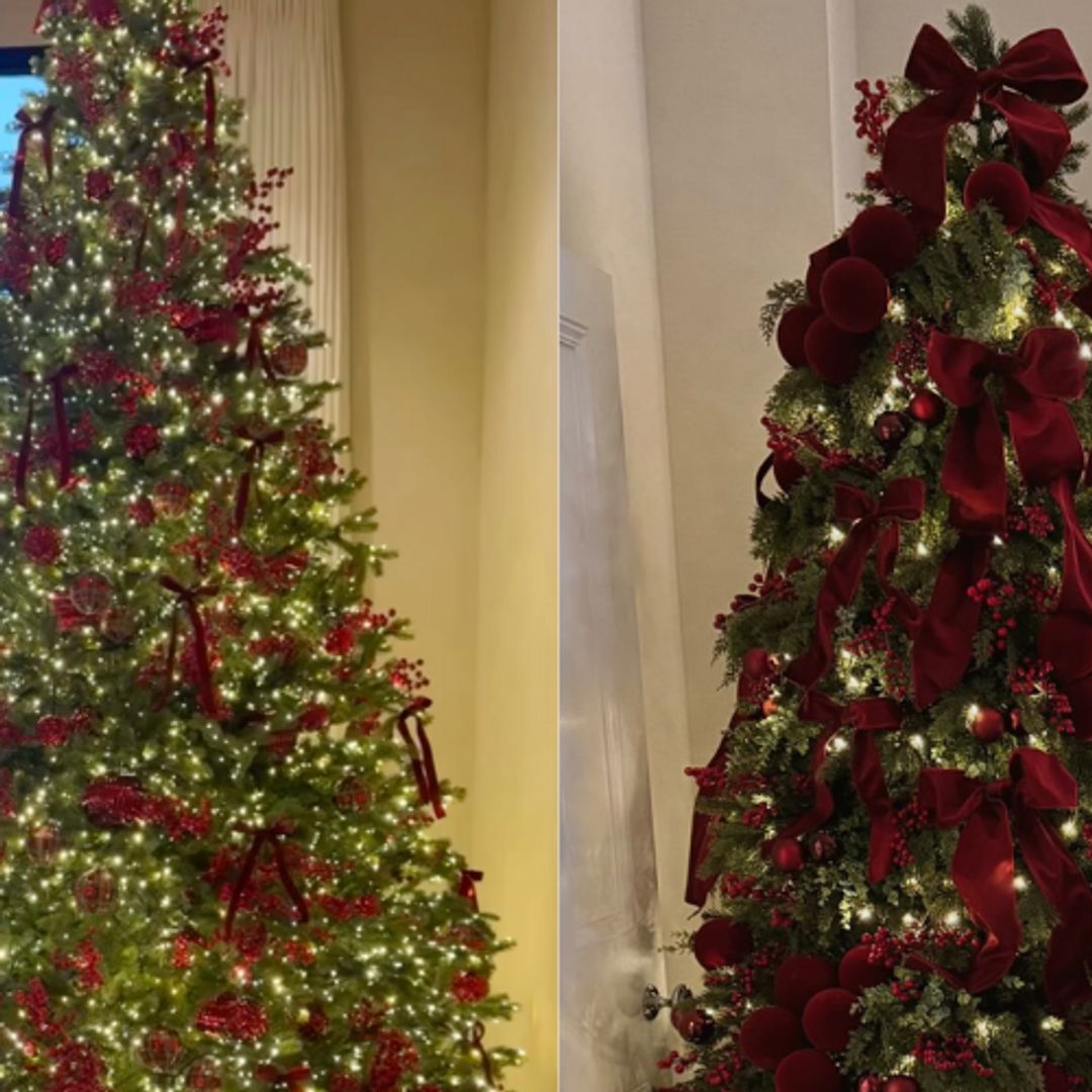 HELLO's favorite celebrity Christmas trees of the 2025 season
