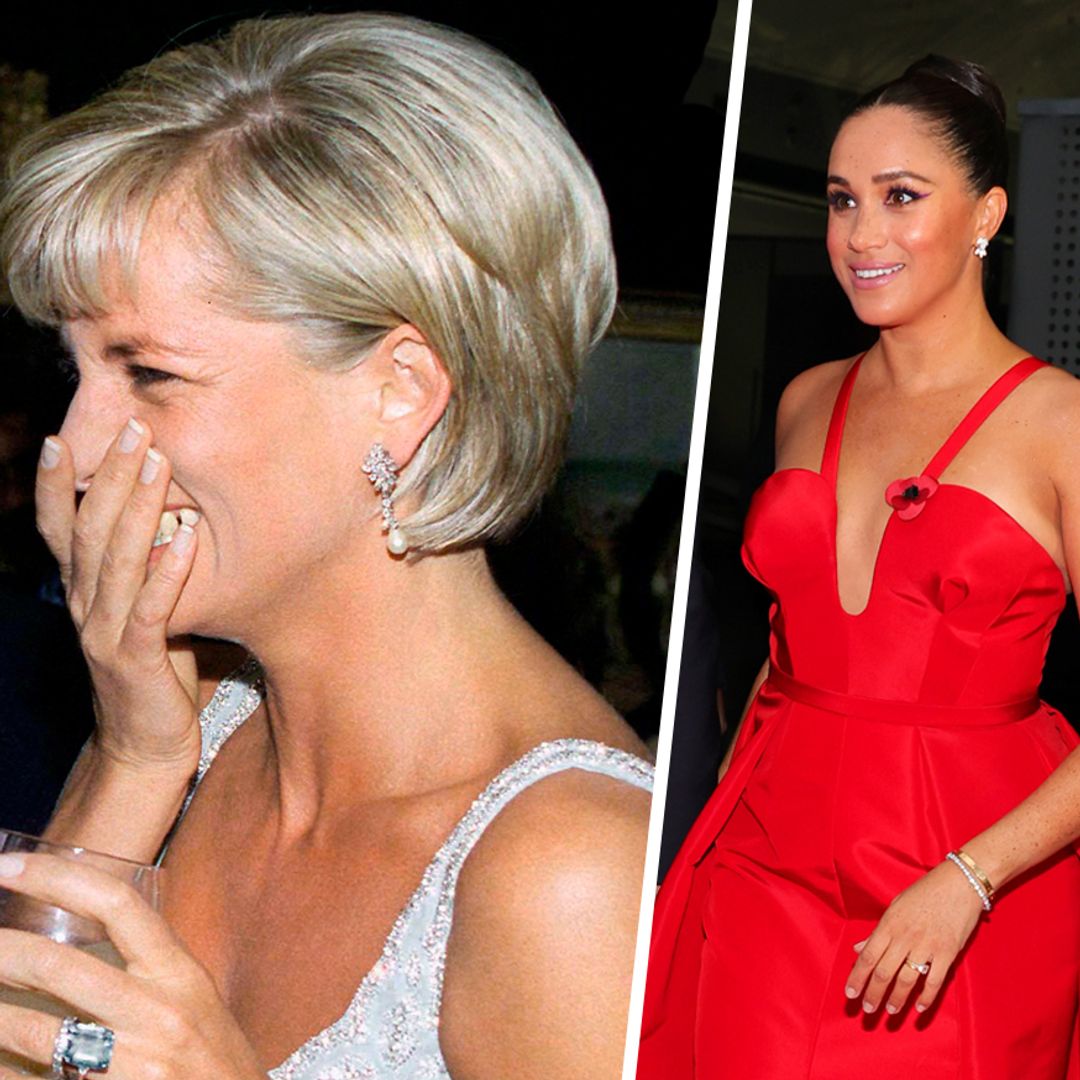 5 times Meghan Markle wore Princess Diana's most precious jewels