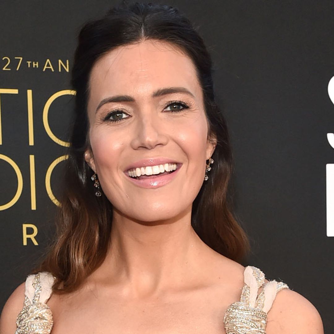 Mandy Moore is a total goddess in dazzling embellished gown at Critics' Choice Awards