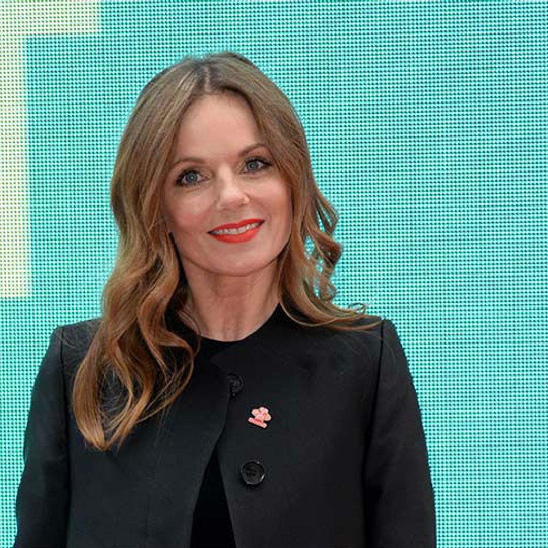 Geri Horner shares stunning family portrait with baby Monty