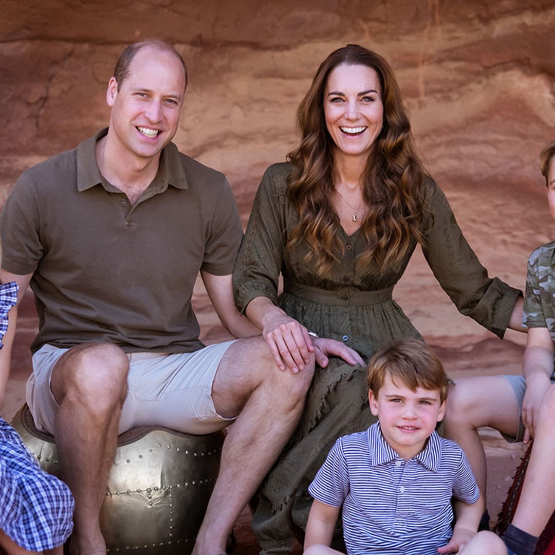 The Cambridges release beautiful 2021 family Christmas card