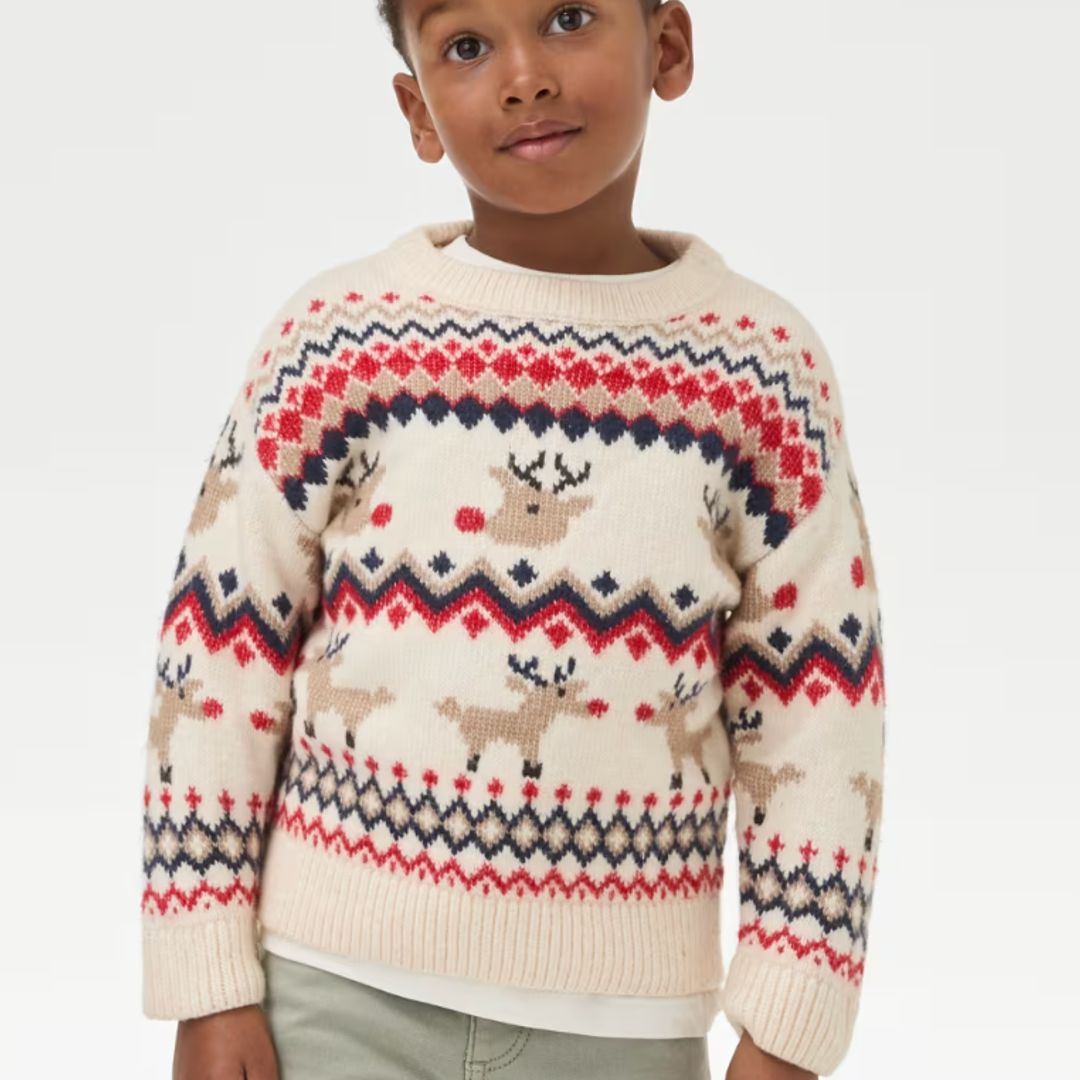 Editor's Pick: M&S Boys' Christmas Jumper