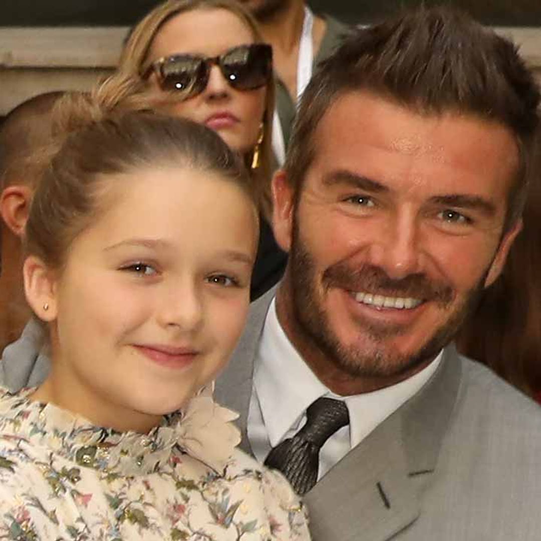 David Beckham reveals daughter Harper stole his phone for this sweet reason