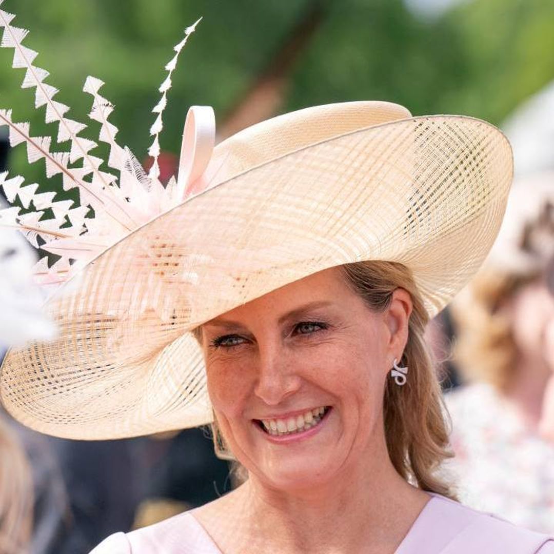 Sophie Wessex wows in pink as she joins Prince Edward and Princess Anne at garden party in Scotland