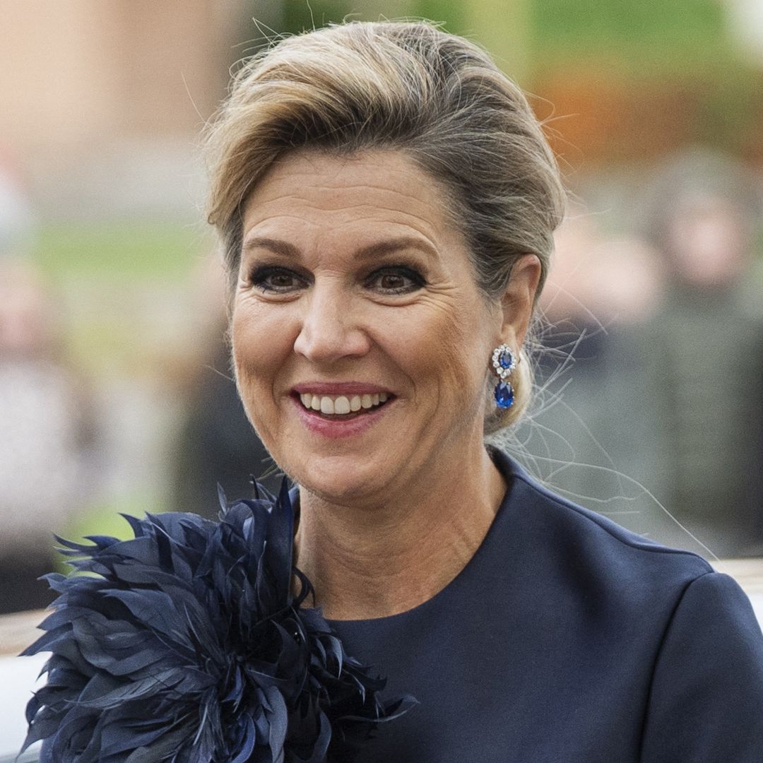 Queen Maxima schools us on how to style satin 'statement pieces' in your 50s
