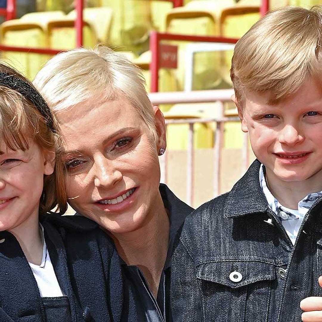 Princess Charlene expresses surprise over new picture of her twins - 'Growing so fast'