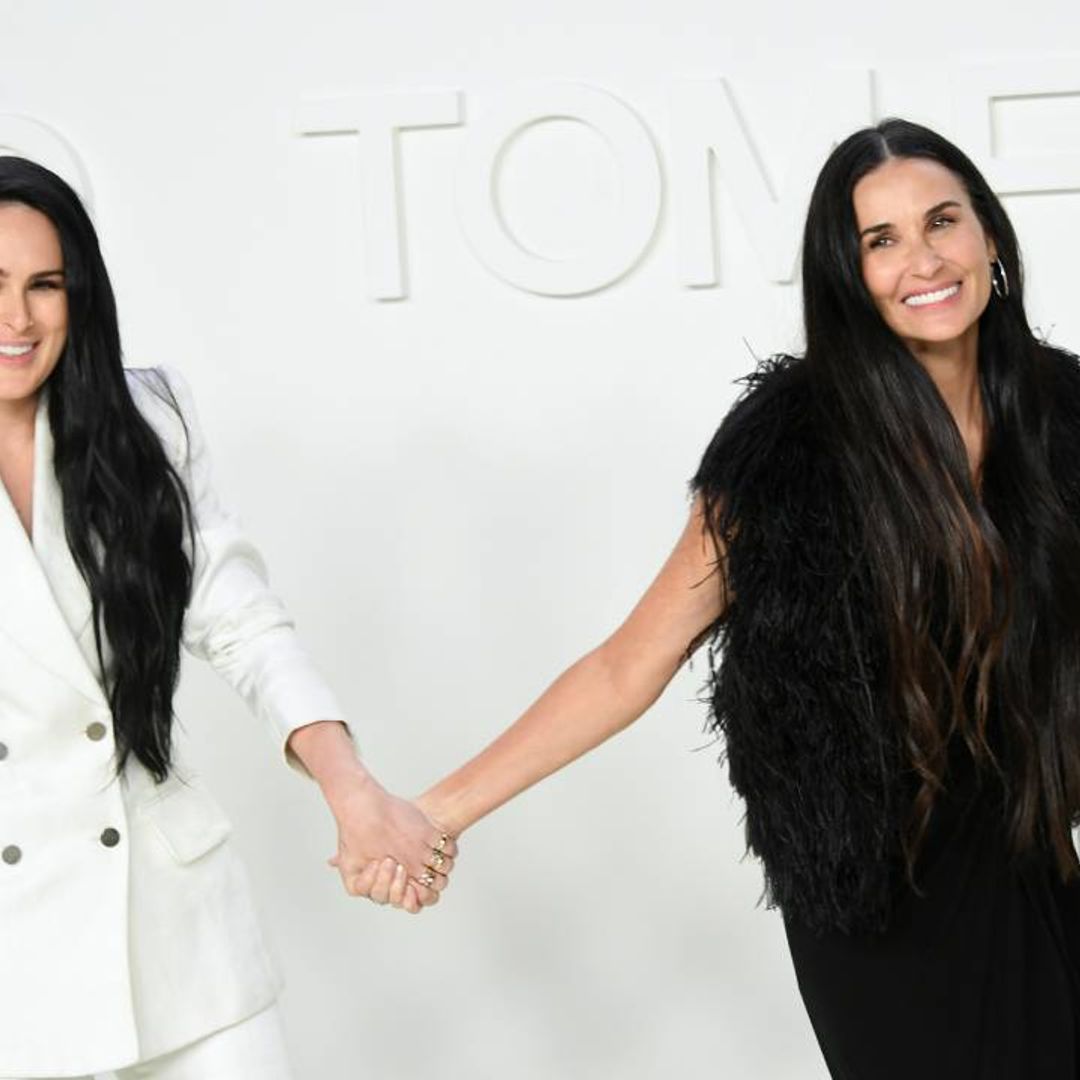 Demi Moore's daughter Rumer Willis identical to famous mum in incredible school photo