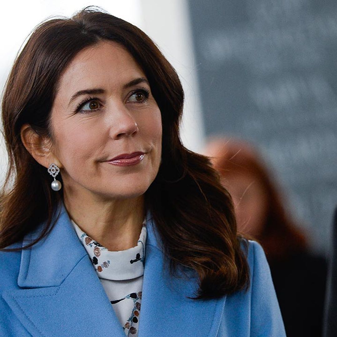 Crown Princess Mary of Denmark looks stunning in royal blue jumpsuit